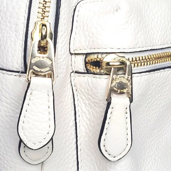 NWOT Coach Charlie Cream Backpack - Picture 3 of 11